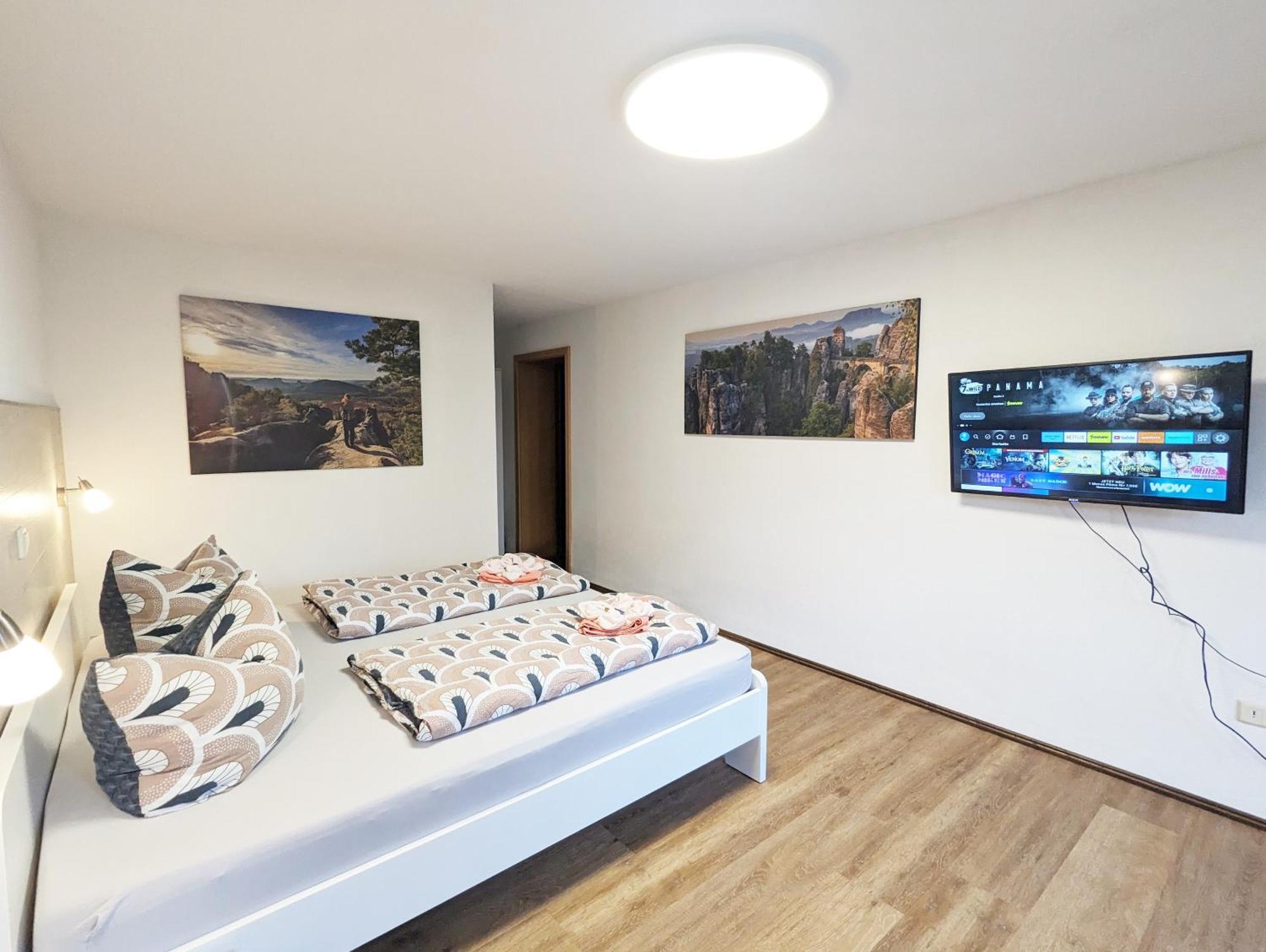 Apartment S3 - Urlaubsmagie - Fuer 4p Mitten Im Elbsandsteingebirge *